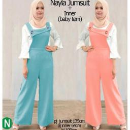 BR17332-1 - 60403 NAYLA JAMPSUIT - biru