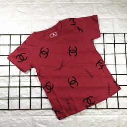 BR18330-2 - CHAN MAROON KAOS ANAK TSHIRT TUMBLR TEE - size L