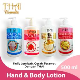 BR21325-2 - THAI WHITENING HAND AND BODY LOTION 500ml - STRAWBERRY