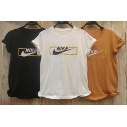 BR22023-1 - NIK TSHIRT TUMBLR TEE - Hitam