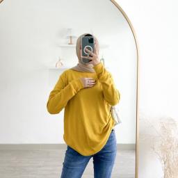 BR22161 - KAOS RIB KNIT MUSTARD