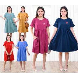 BR23118-1 - DRESS KATAYA - Canyon Blue