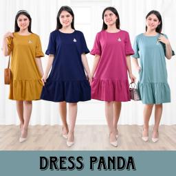 BR23121-1 - DRESS PANDA TANGAN 3/4 - Mustard