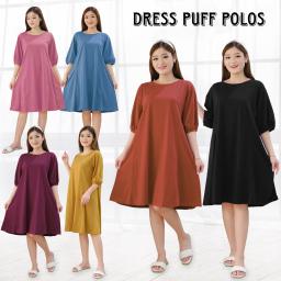 BR23124 - DRESS PUFF POLOS - Mustard