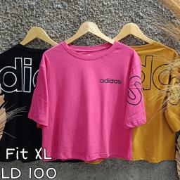 BR23130-2 - ADI LENGAN 3/4 TSHIRT TUMBLR TEE SIZE XL - Fanta