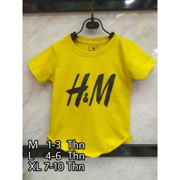 BR18207-1 - HNM KUNING KAOS ANAK TSHIRT TUMBLR TEE - size M