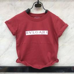 BR18295-2 - BVLGAR ROMA MAROON KAOS ANAK TSHIRT TUMBLR TEE - size L