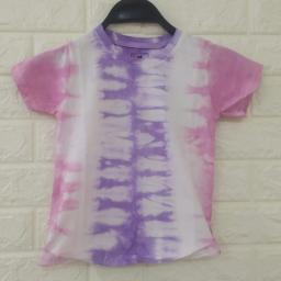 BR19182-2 - KAOS ANAK TIE DYE PURPLE - size L