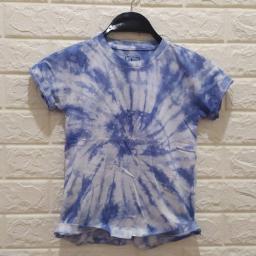 BR19188-1 - KAOS ANAK TIE DYE BIRU - size M