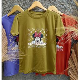 BR23084-2 - MINNIE LOUIS TSHIRT TUMBLR TEE - Bronze