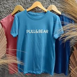 BR23086-2 - PULL TSHIRT TUMBLR TEE - Biru Denim